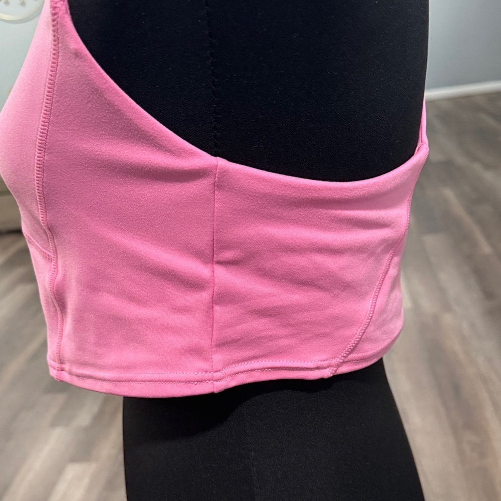 Chic Pink Women's Sports Bra - Picture 4 of 7